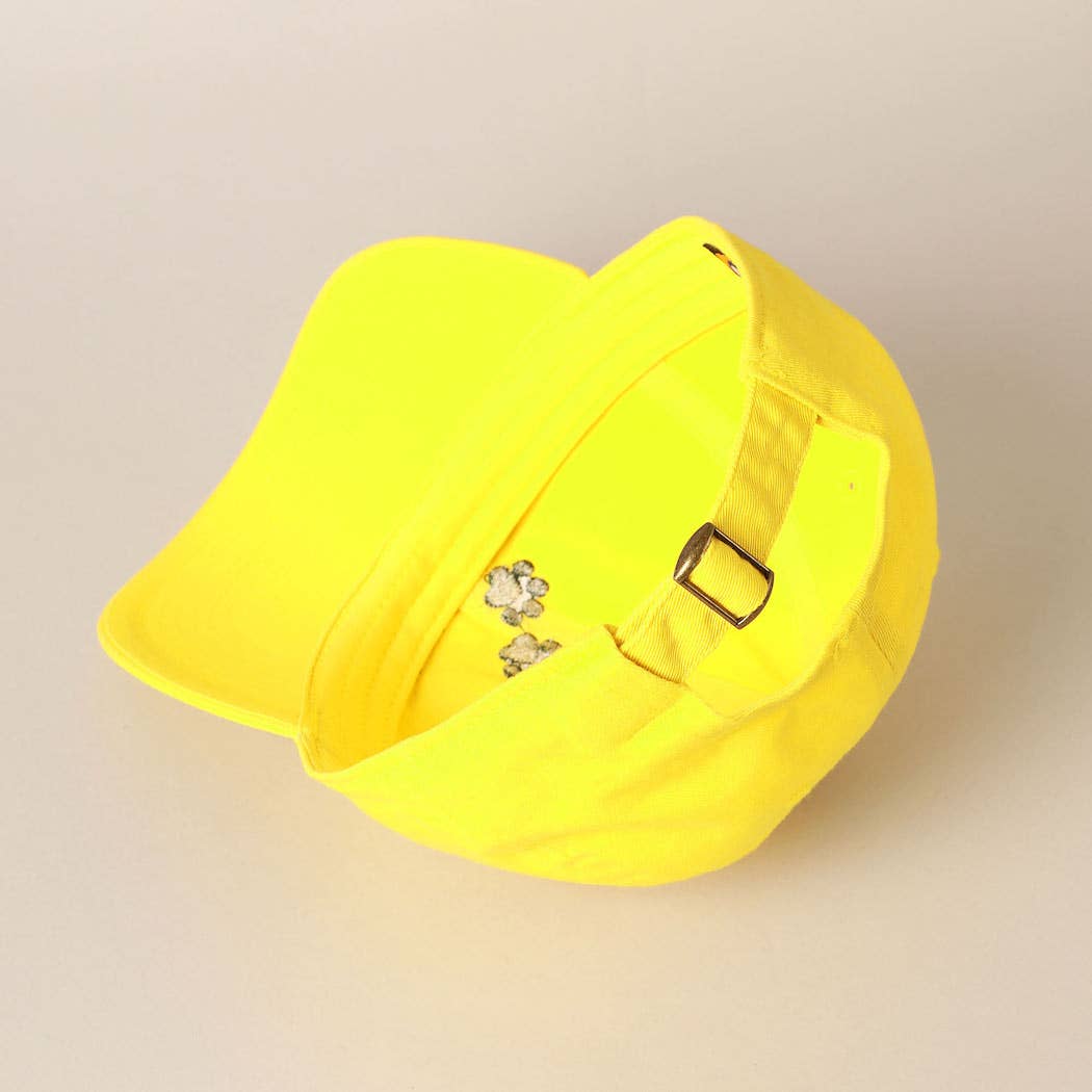 Dog Person Embroidered Cotton Baseball Cap