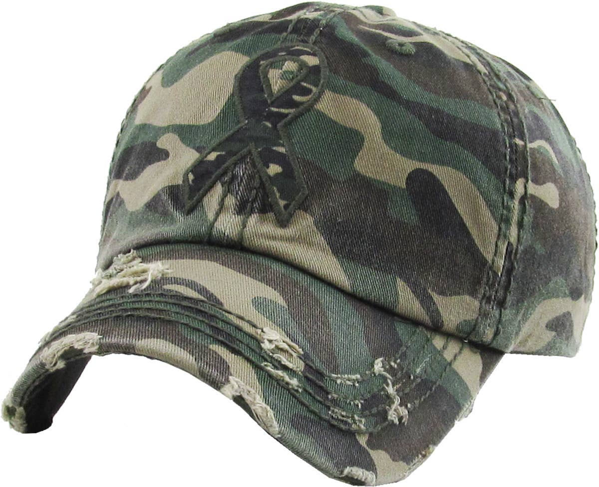Camo Ribbon Vintage Ballcap