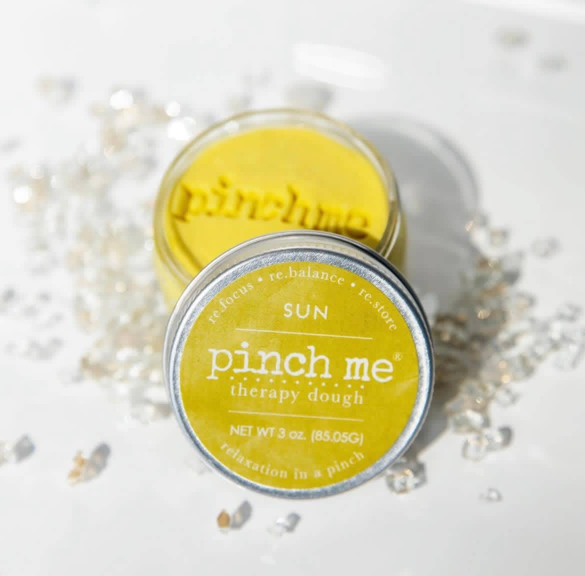 ☀️ Sun Therapy Dough – Lemon Scented Stress Relief Dough by Pinch Me Therapy Dough