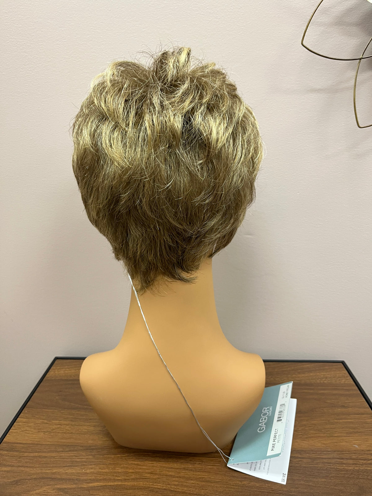 Pixie Perfect Petite by Gabor in Honey Pecan (Mono Crown) *BOUTIQUE DEAL