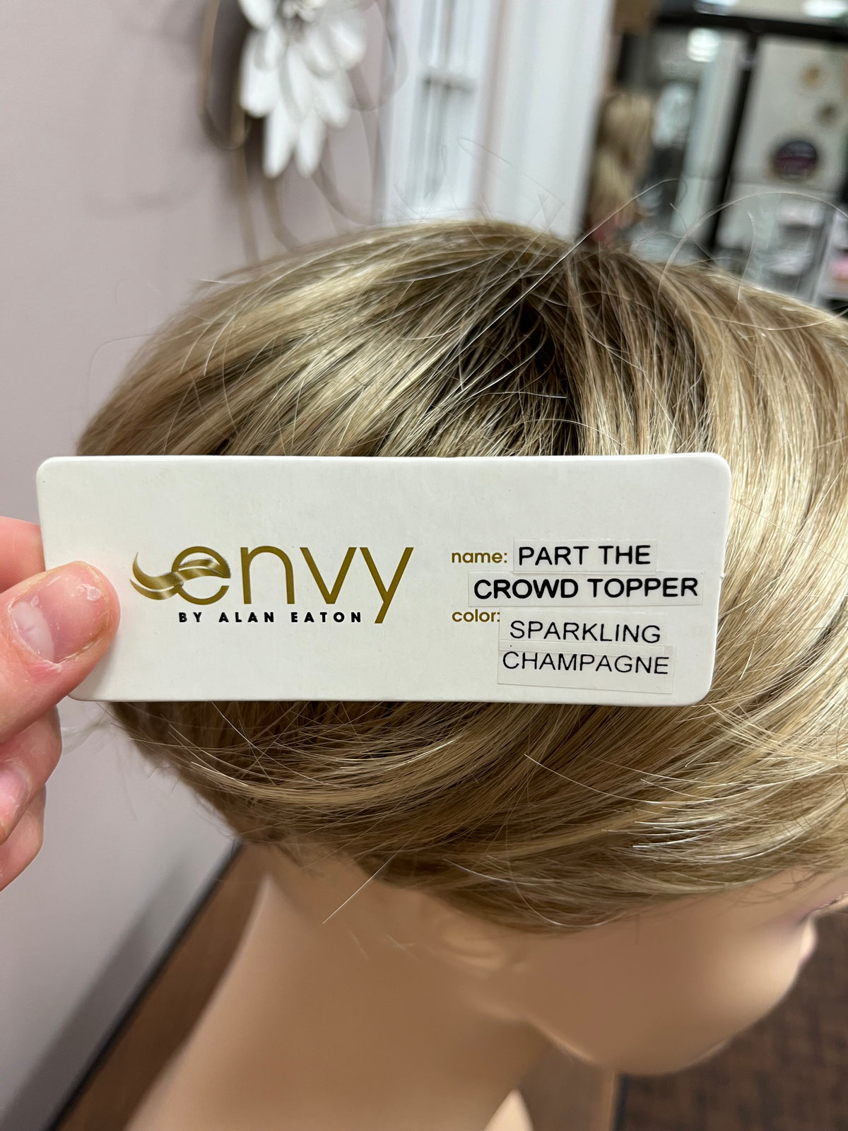 Part The Crowd Topper in Sparkling Champagne *BOUTIQUE DEAL