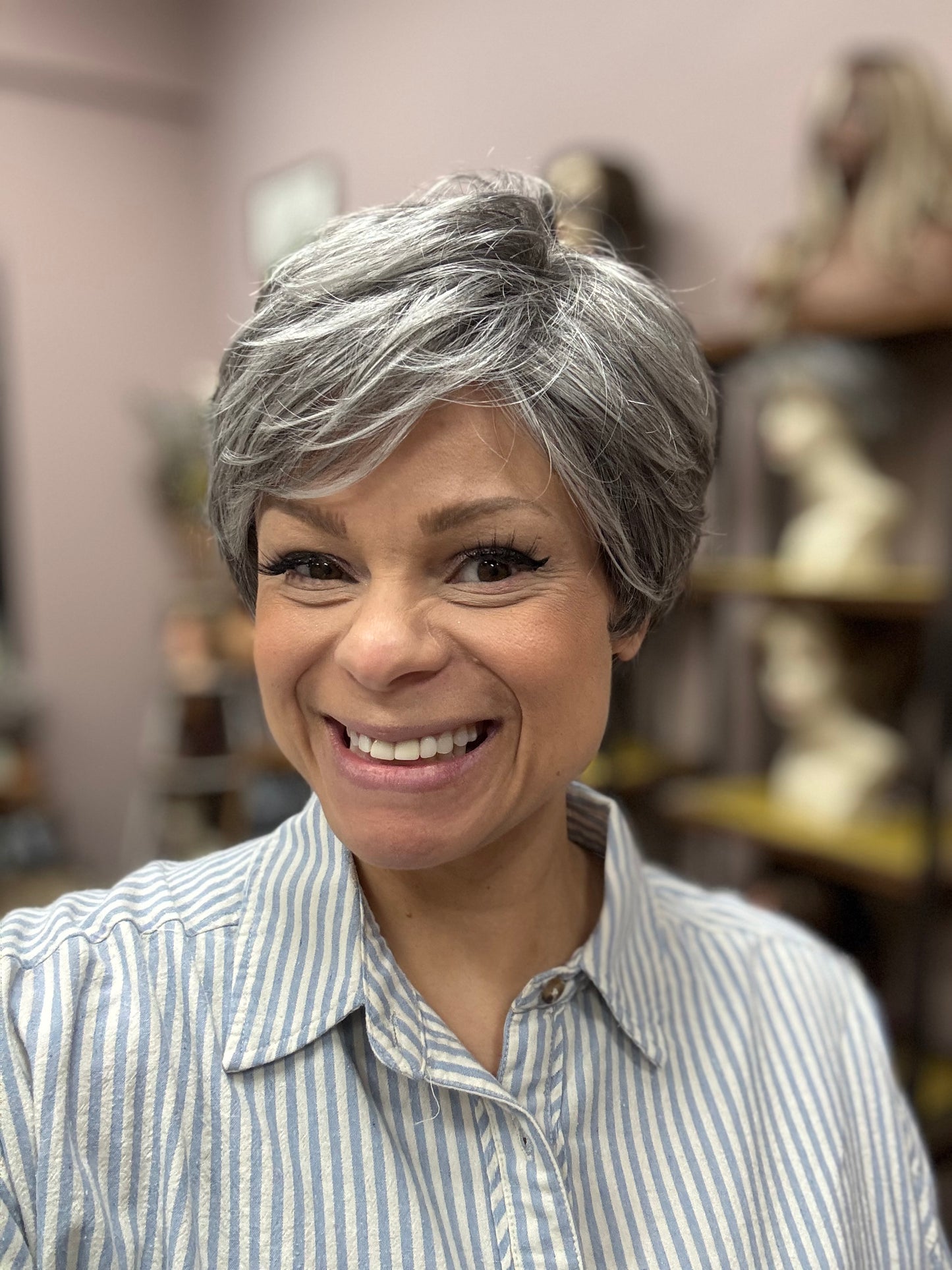 Side by Ellen Wille in Salt & Pepper Mix (51.39) CONSIGNMENT DEAL