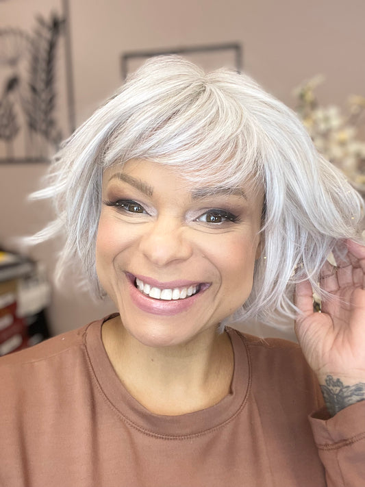 Miami by Belle Tress in Oyster Gray *NEW CONSIGNMENT WIG