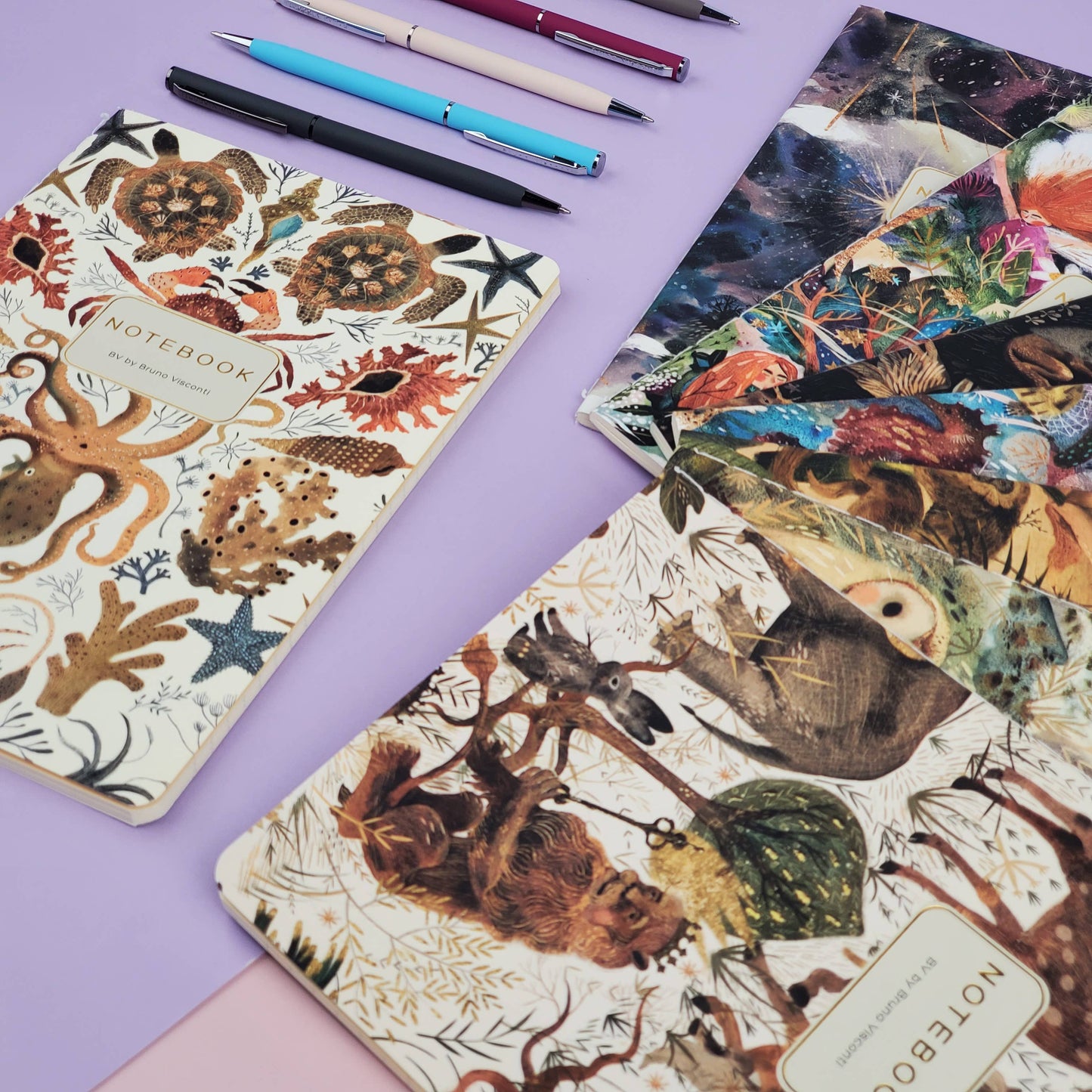 Owls Notebook by BV by Bruno Visconti