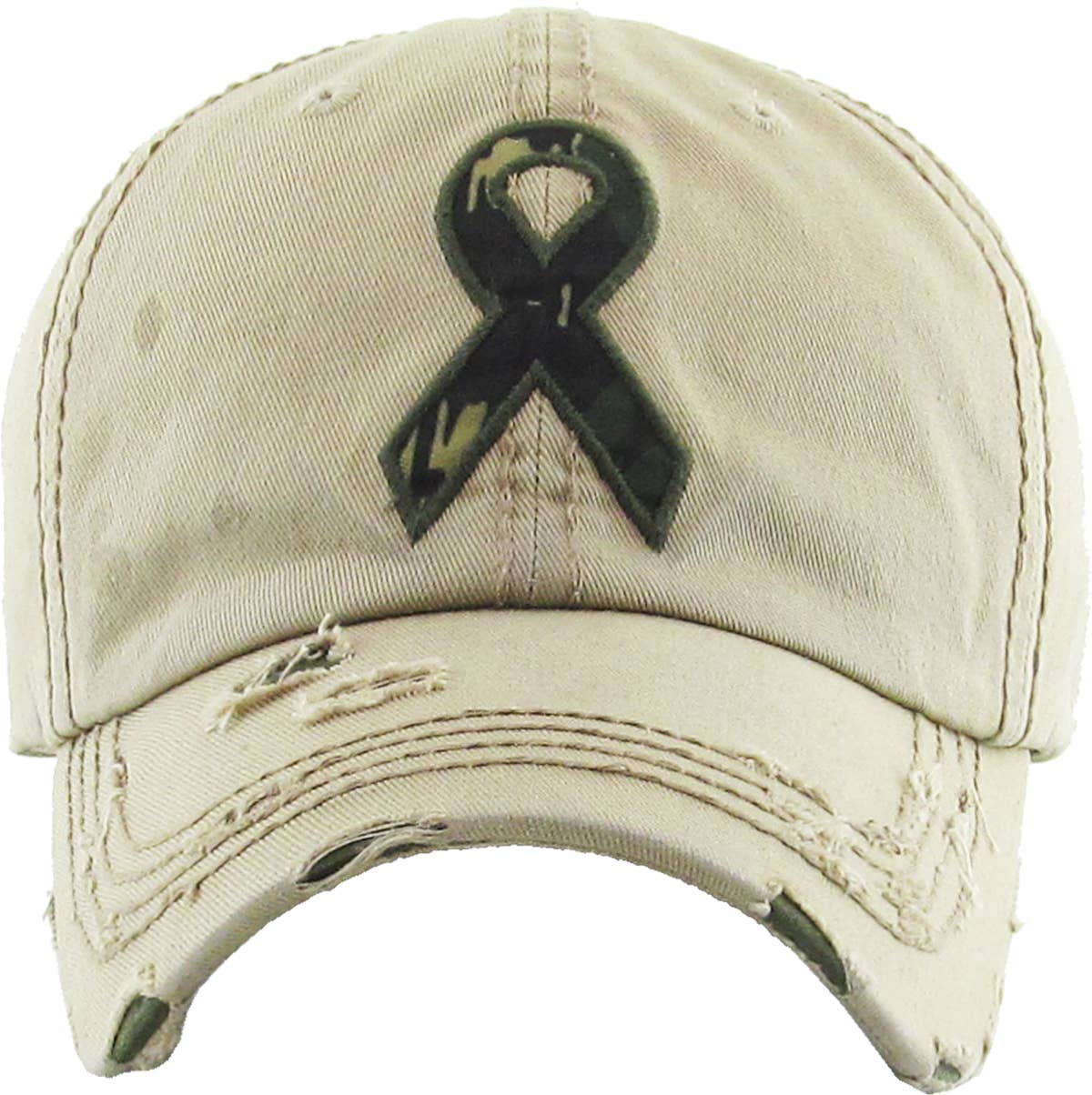 Camo Ribbon Vintage Ballcap