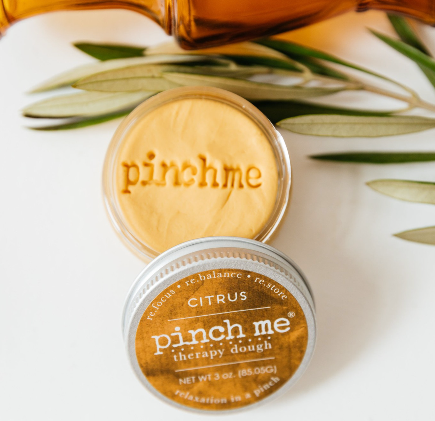 Citrus Therapy Dough – Citrus Scented Stress Relief Dough by Pinch Me Therapy Dough