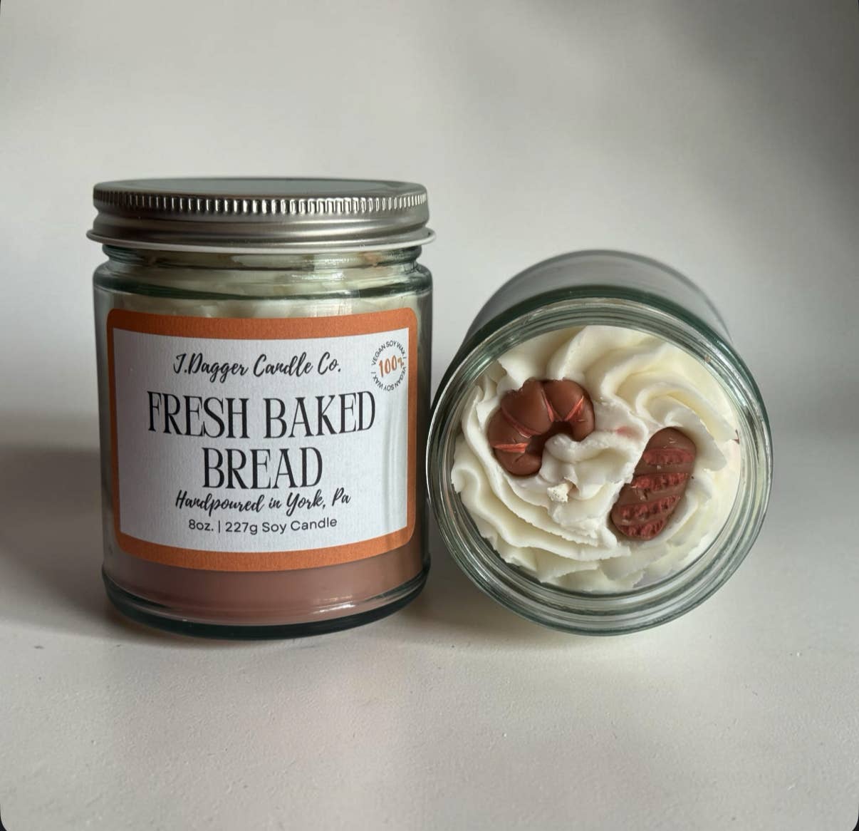 Fresh Baked Bread Soy Dessert Candles J Dagger Candle Co.