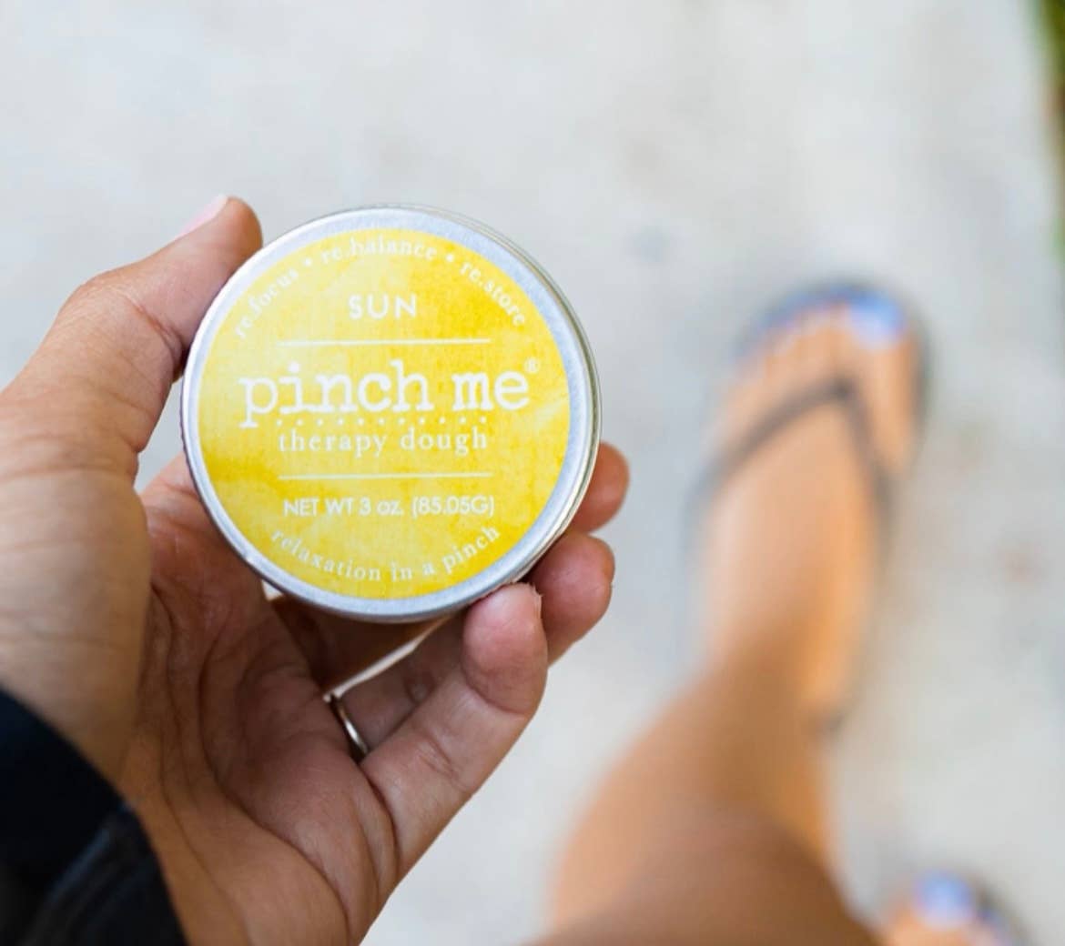 ☀️ Sun Therapy Dough – Lemon Scented Stress Relief Dough by Pinch Me Therapy Dough