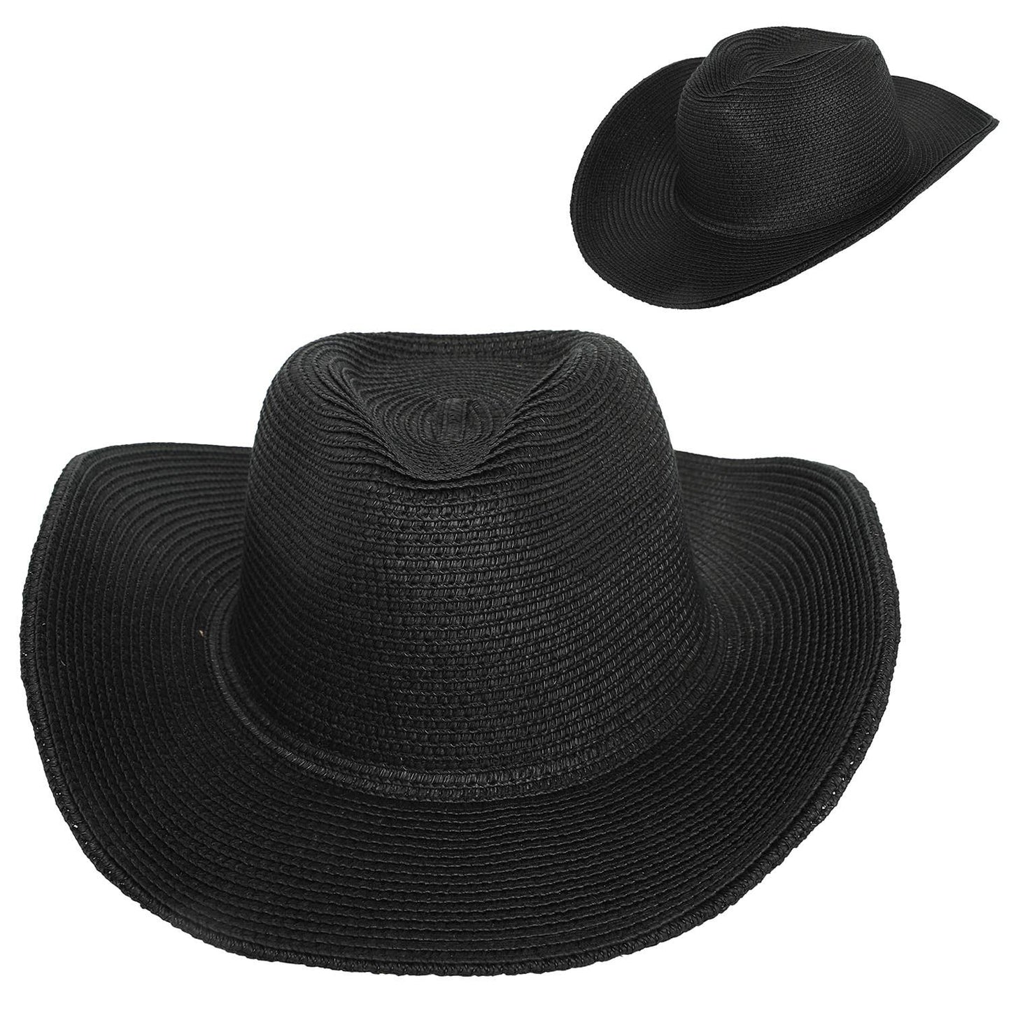 Fashion Floppy Wide Brim Paper Braid Panama Hat
