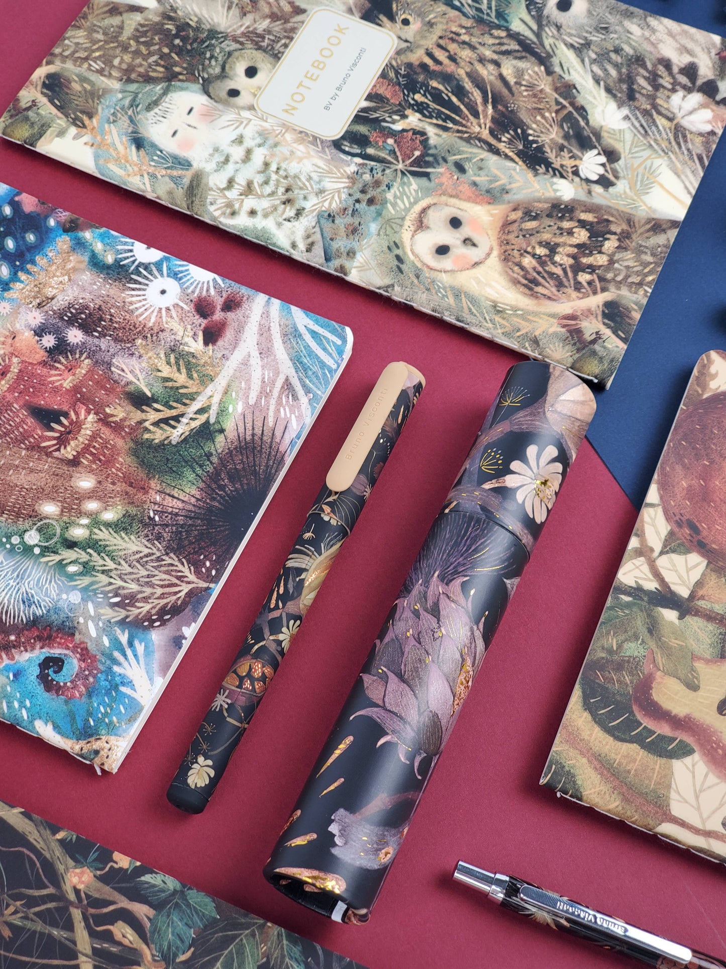 Coral by BV by Bruno Visconti - A5 Notebook