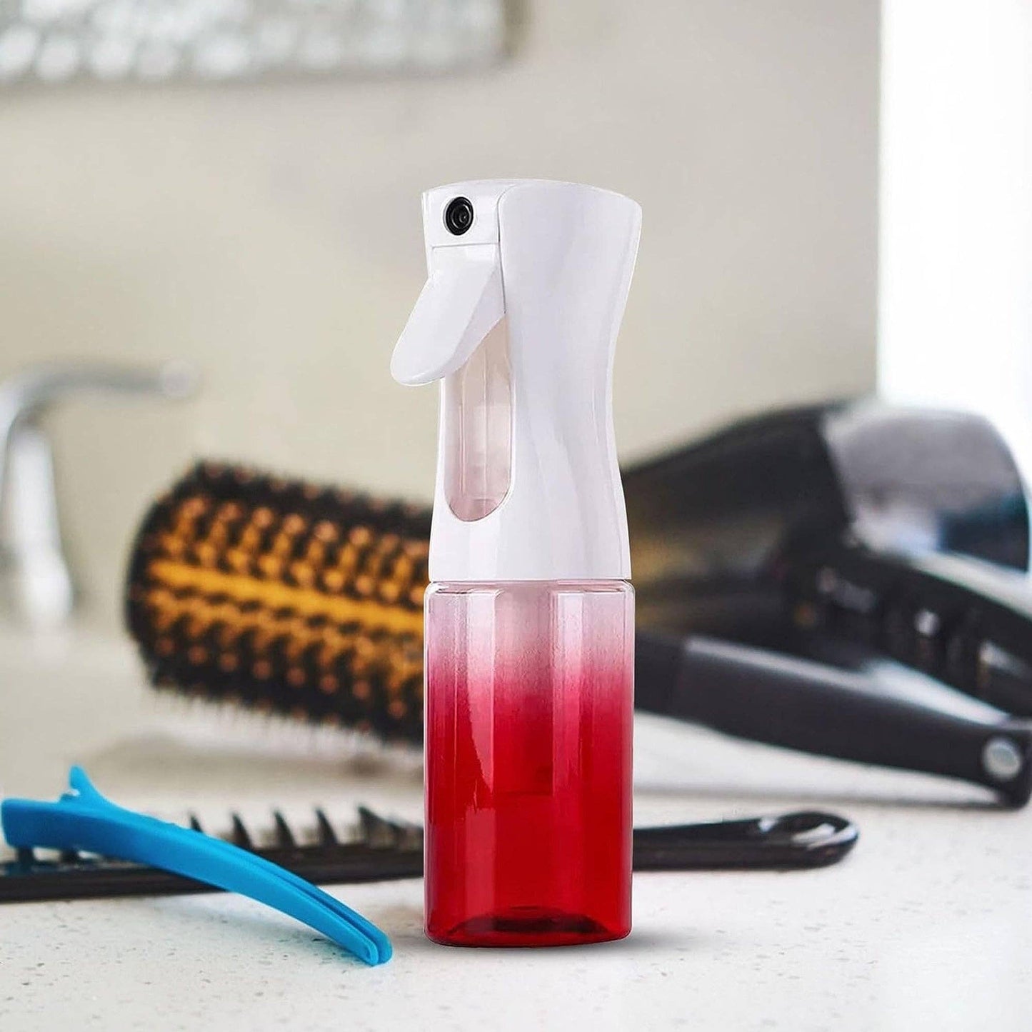 Continuous Spray Nano Fine Mist Sprayer – 150ml/5oz (Gradient Red)