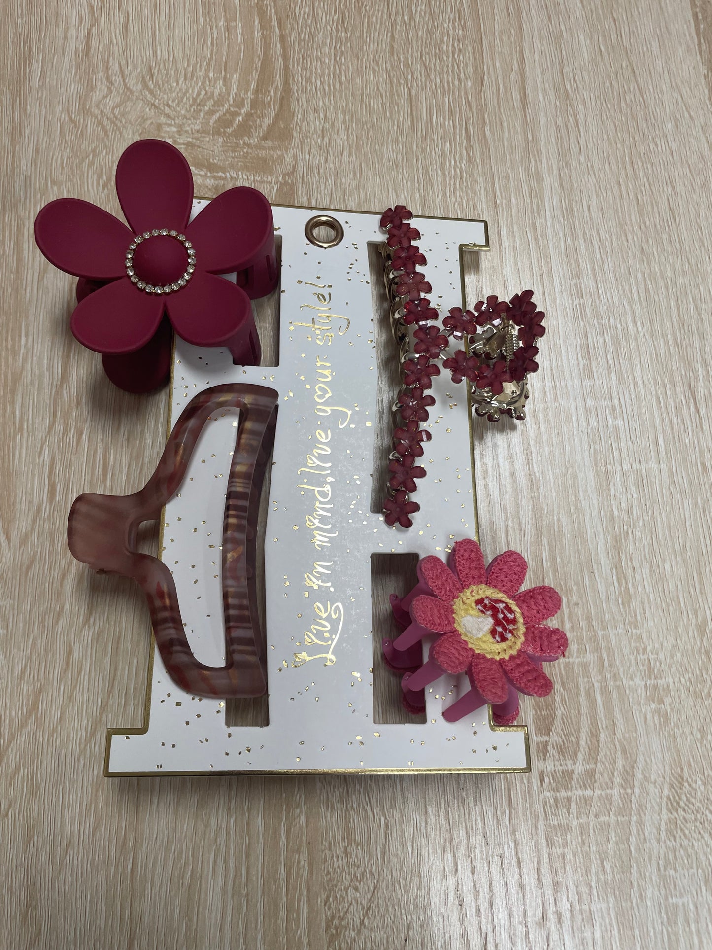 Claw Clip Sets Includes 4 Clips - For Wigs & Hair