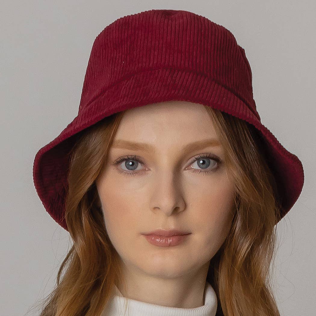 Corduroy Bucket Hat
