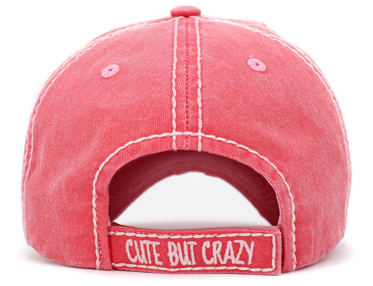 Cute But Crazy Vintage Ballcap