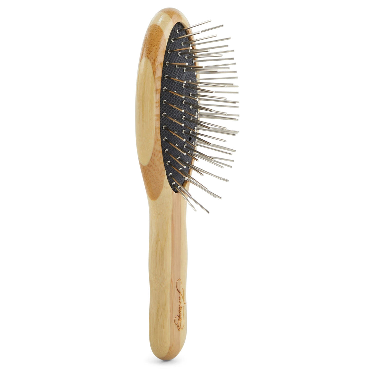 Bamboo Detangle Brush by Fortune – Travel Size Easy Glide