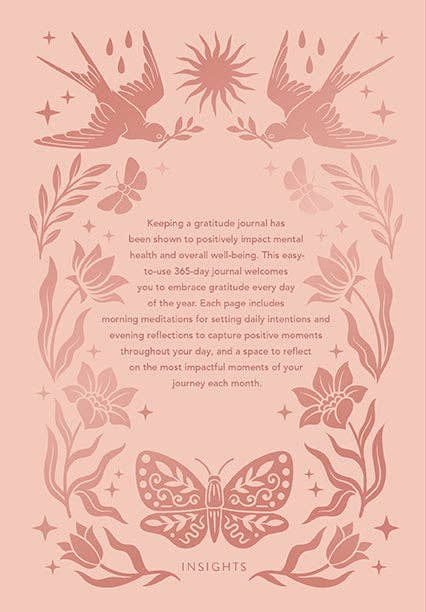 365 Days of Gratitude: A Day and Night Reflection Journal by Insight Editions