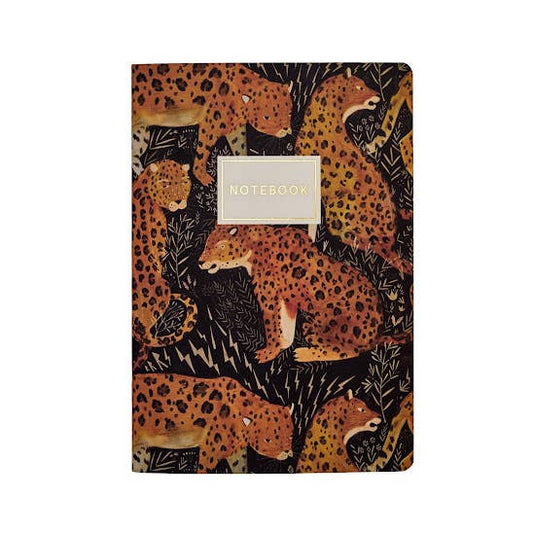 Leopard by BV by Bruno Visconti - A5 Notebook