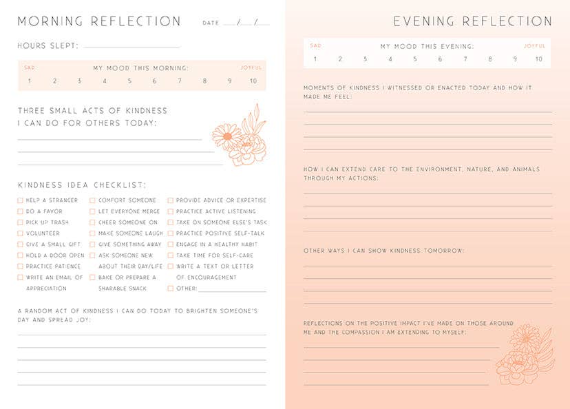 Kindness - Day & Night Reflection Journal by Insight Editions