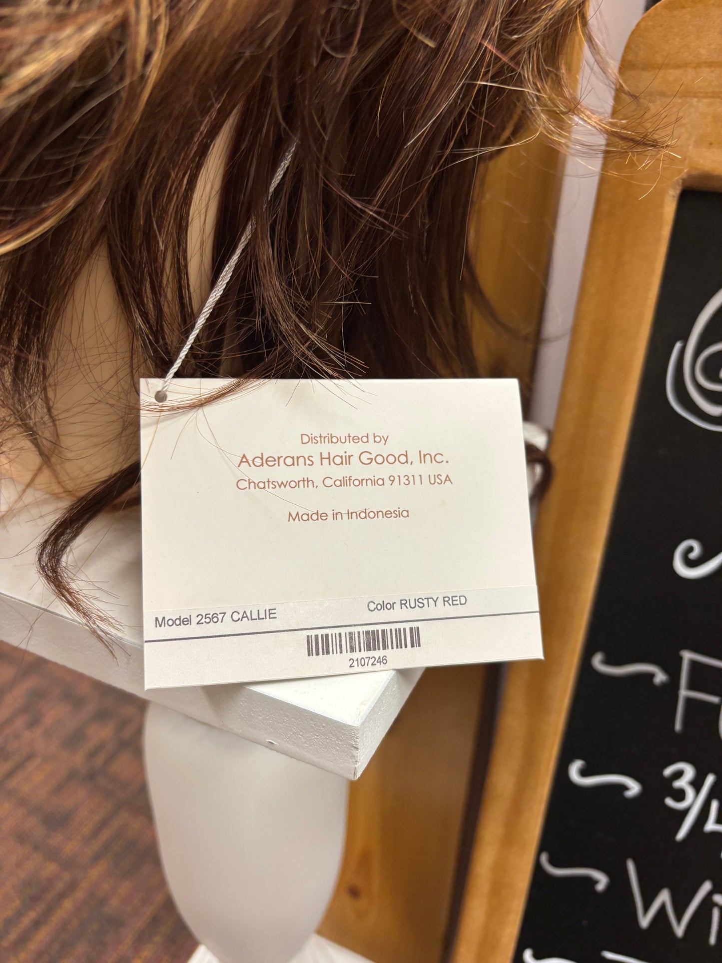 Callie by Amore Hand tied Mono Top in Rusty Red *BOUTIQUE DEAL