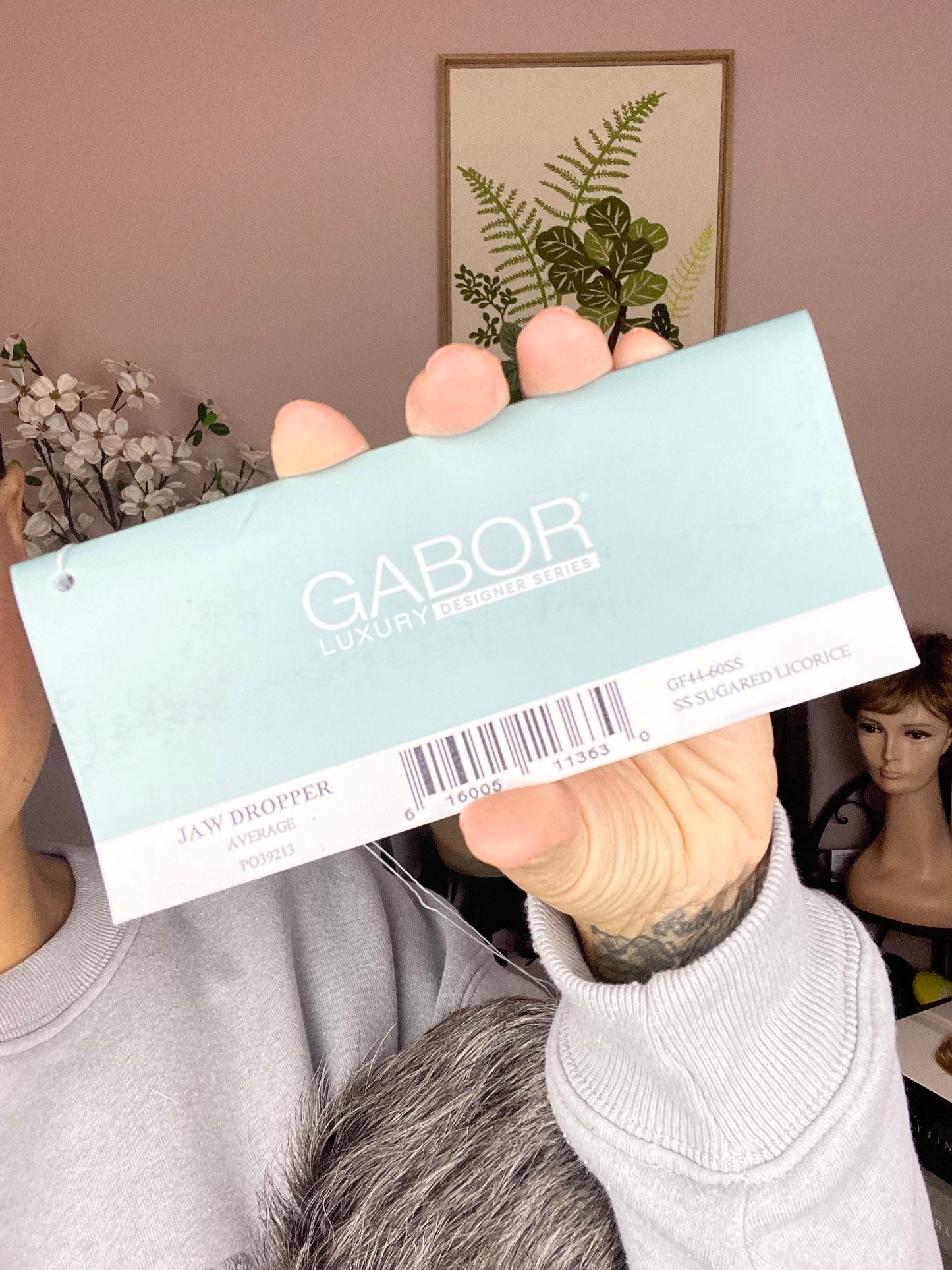 Jaw Dropper in Sugared Licorice *CONSIGNMENT DEAL