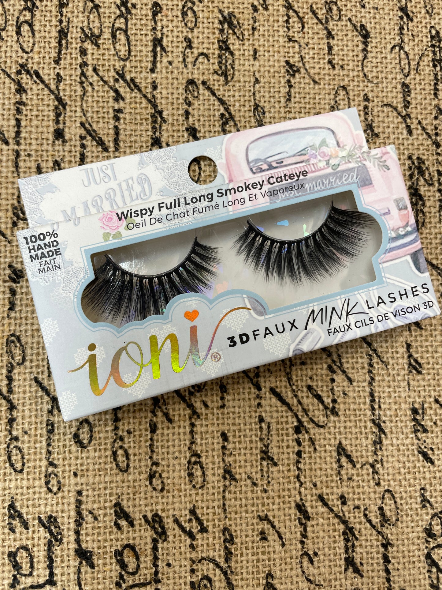 Ioni CATEYE LASHES Faux Mink Eyelashes VARIOUS STYLES (1 Pair Pack)