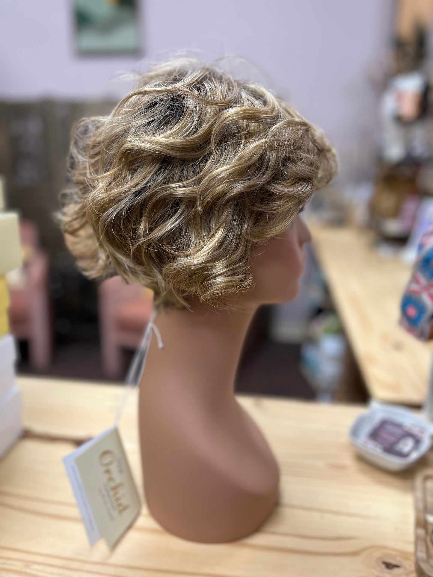 Britt in Peanut Butter Swirl by Rene of Paris  *Boutique Deal