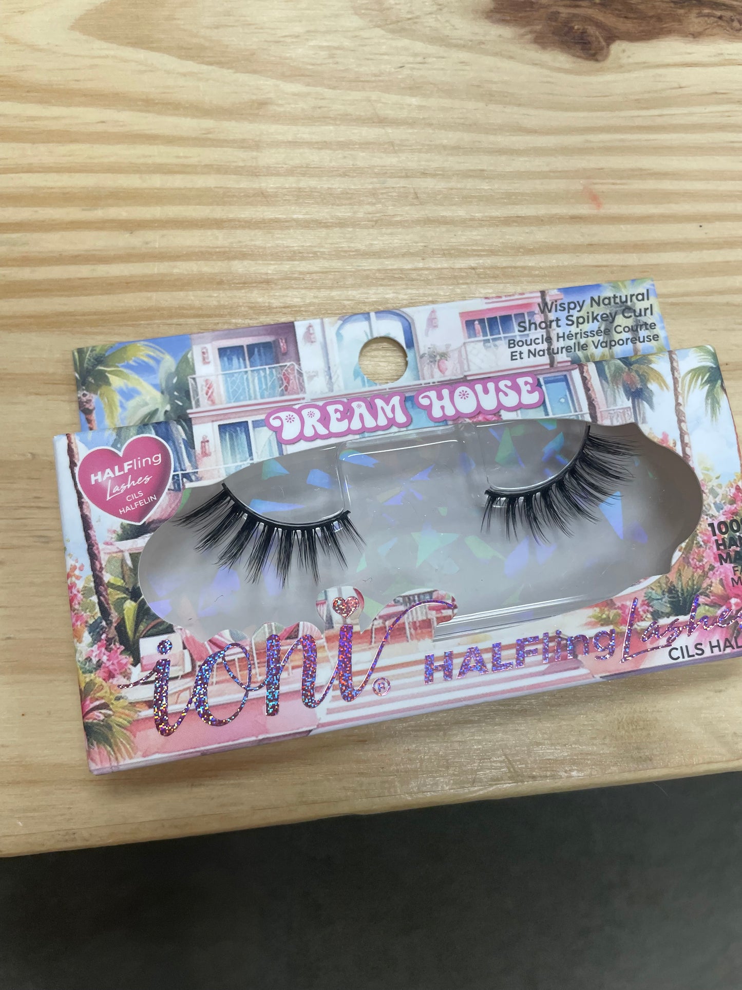 Ioni 3D HALFling Faux Mink Eyelashes, 1 Pair Pack