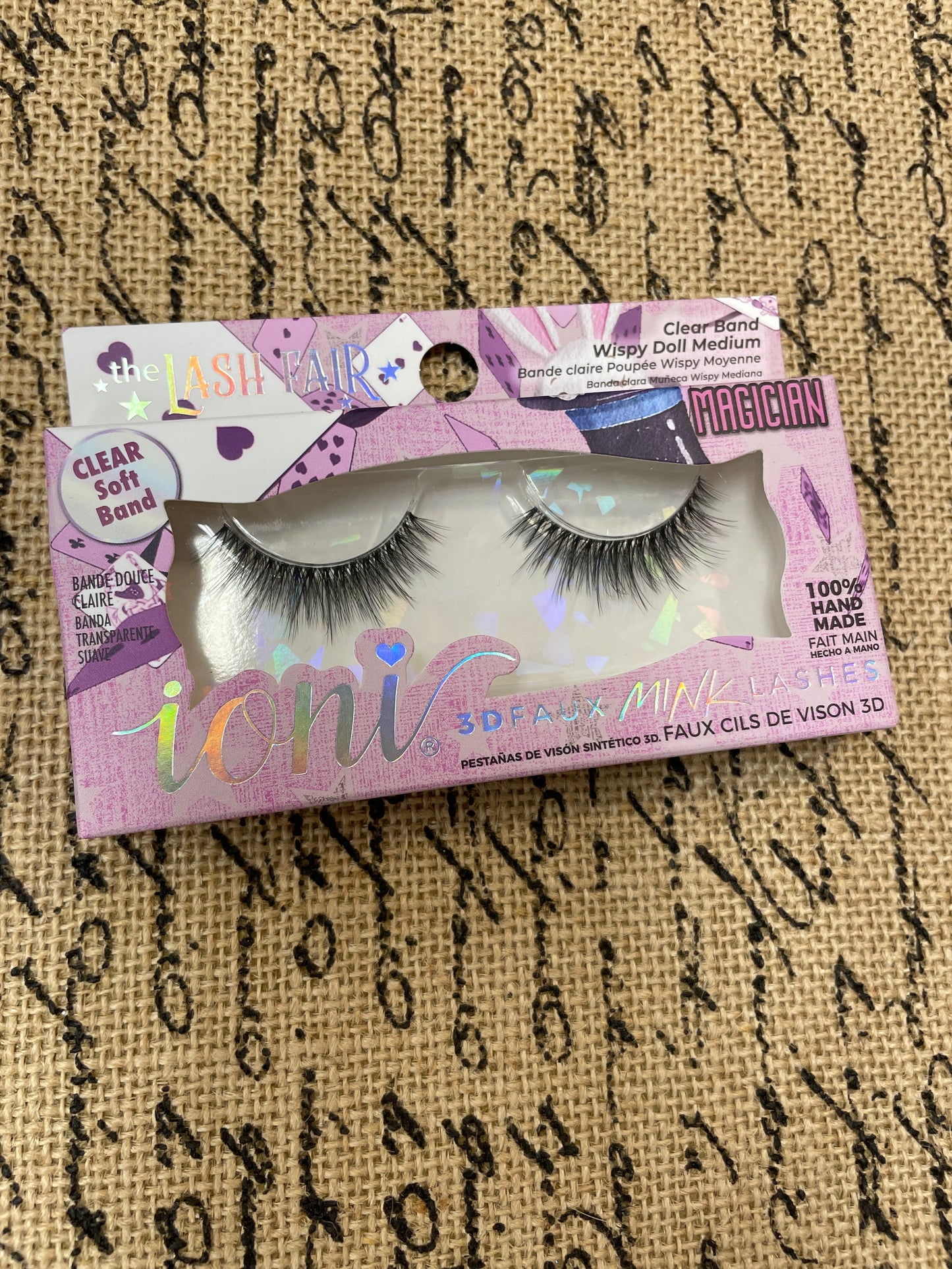 Ioni DOLL Faux Mink Eyelashes VARIOUS STYLES (1 Pair Pack)