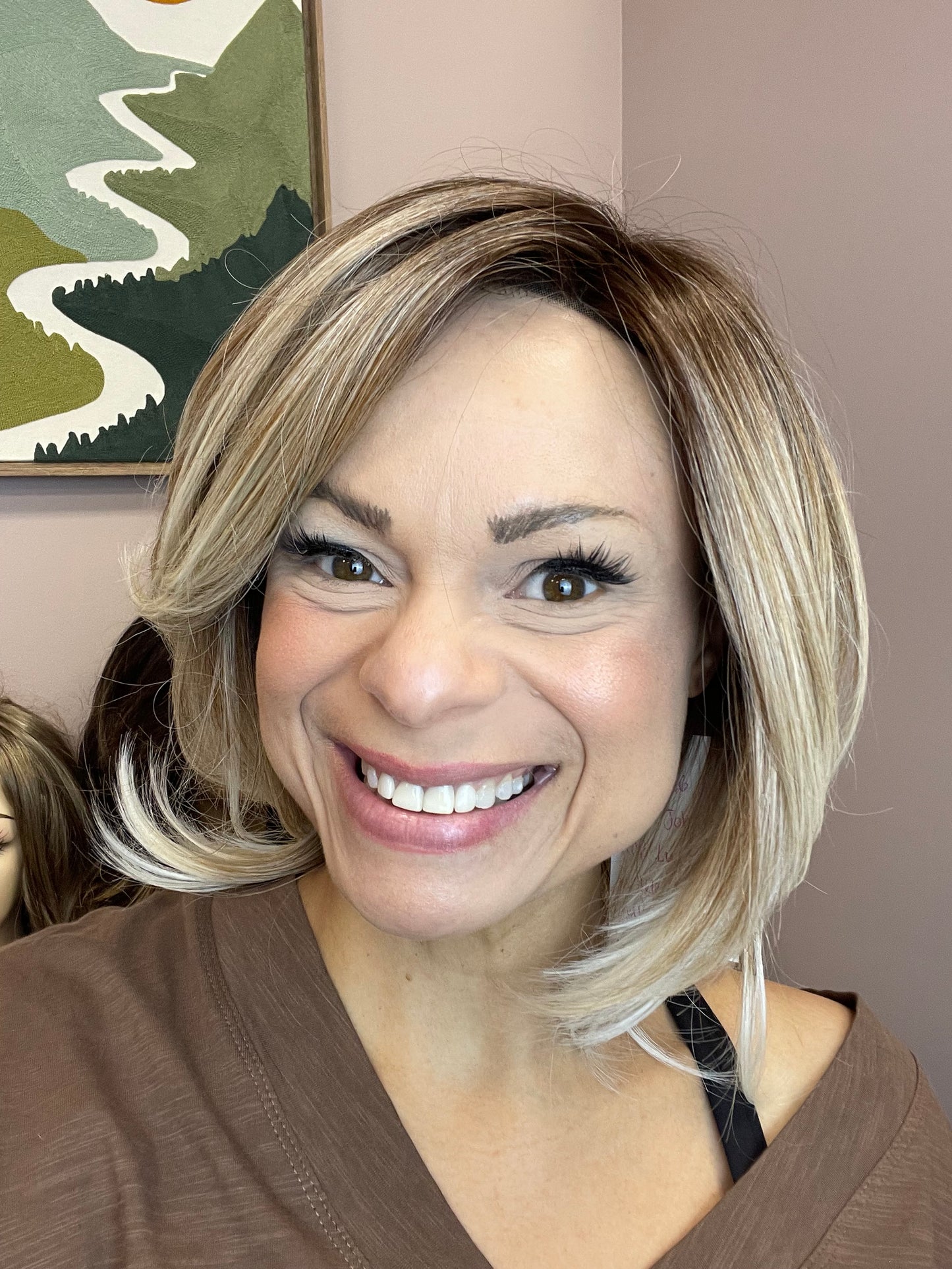 Luxe Sleek Wig by René of Paris Muse Collection in Melted Marshmallow *Consignment deal