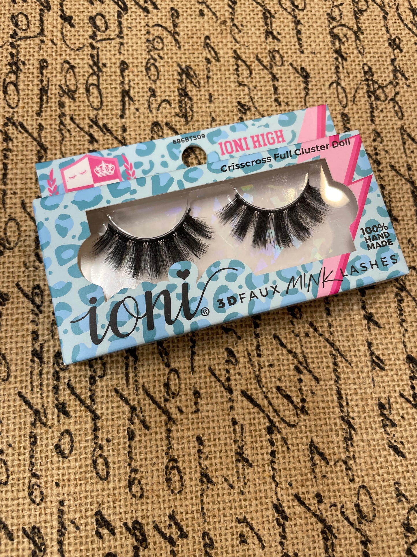 Ioni DOLL Faux Mink Eyelashes VARIOUS STYLES (1 Pair Pack)