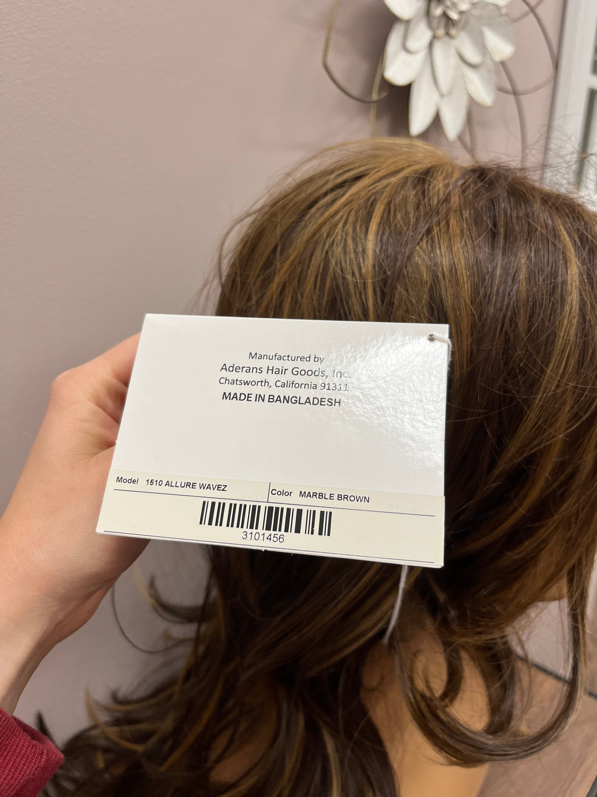 Allure Waves by René of Paris in Marble Brown BOUTIQUE DEAL (DISCONTINUED)