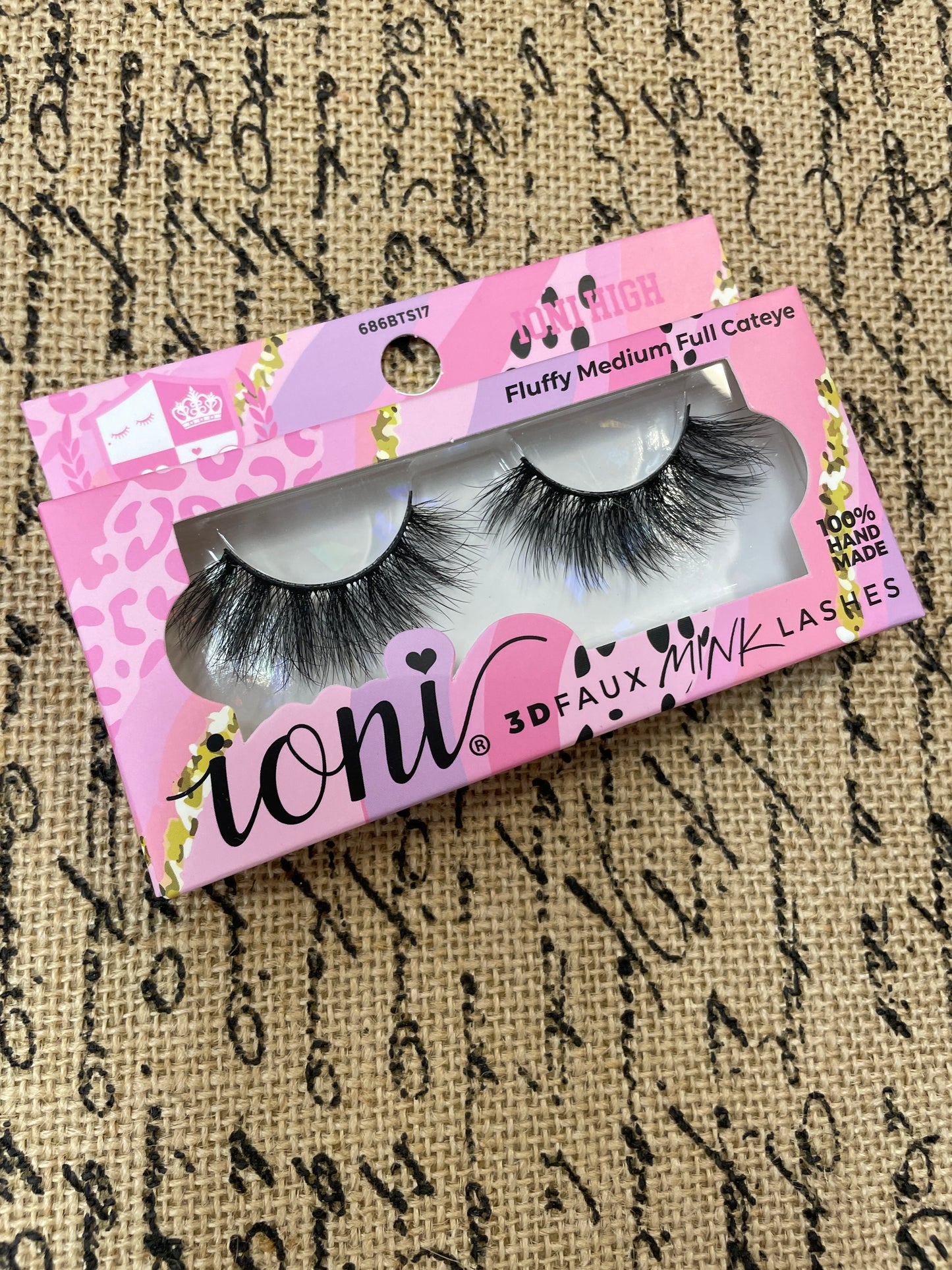 Ioni CATEYE LASHES Faux Mink Eyelashes VARIOUS STYLES (1 Pair Pack)