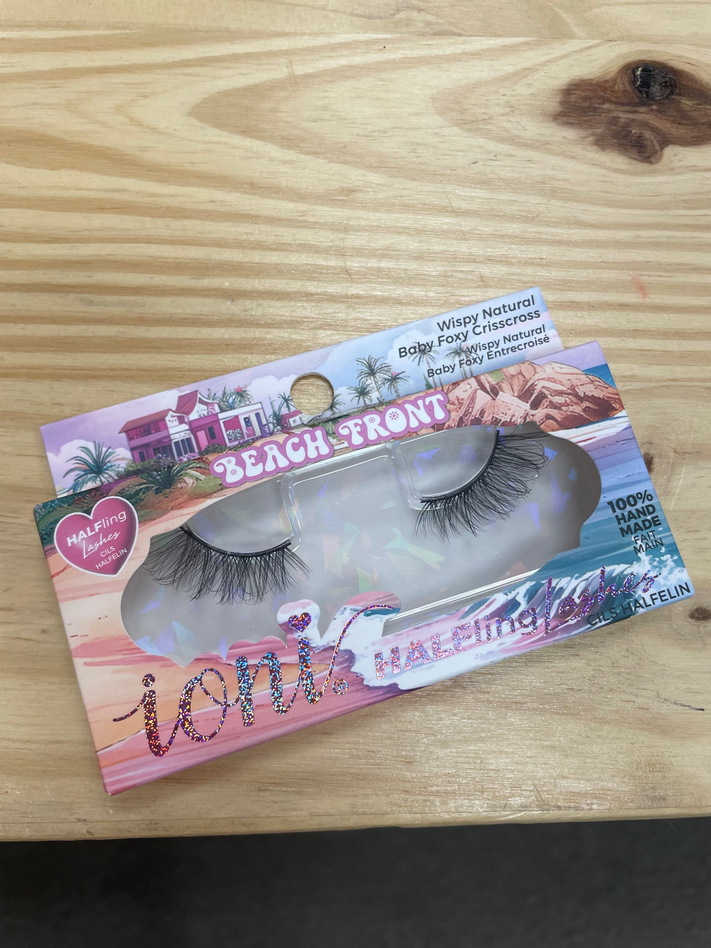 Ioni 3D HALFling Faux Mink Eyelashes, 1 Pair Pack