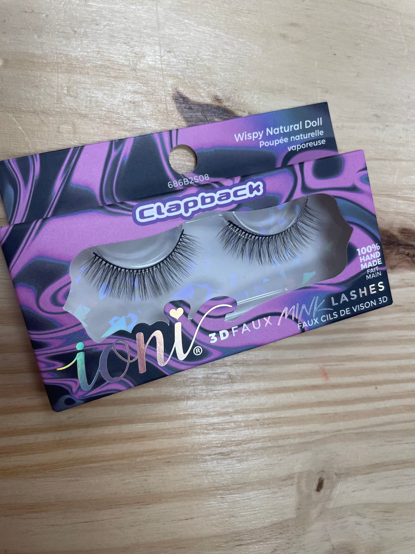 Ioni NATURAL LASHES Faux Mink Eyelashes VARIOUS STYLES (1 Pair Pack)