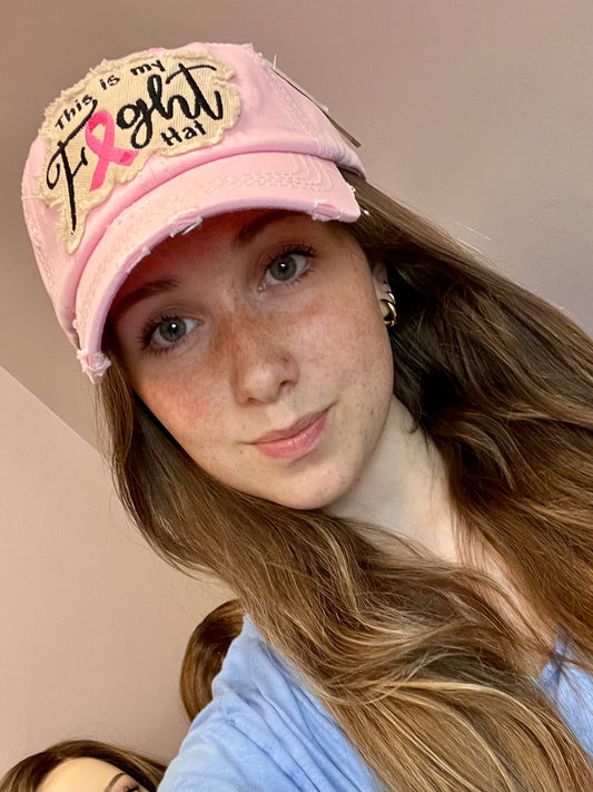 This Is My Fight Hat Vintage Washed Ballcap