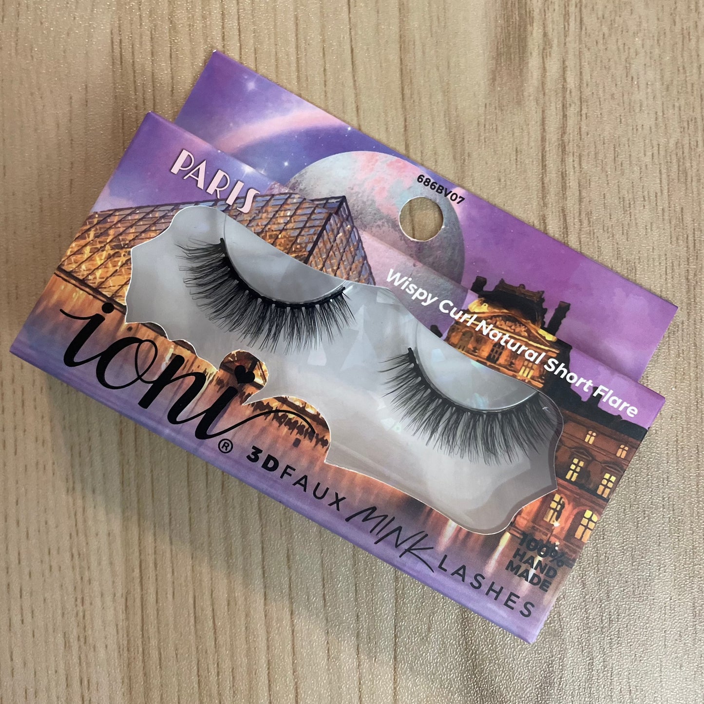 Ioni WISPY LASHES Faux Mink Eyelashes VARIOUS STYLES (1 Pair Pack)