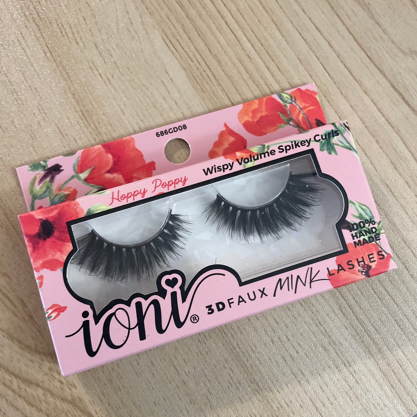 Ioni WISPY LASHES Faux Mink Eyelashes VARIOUS STYLES (1 Pair Pack)