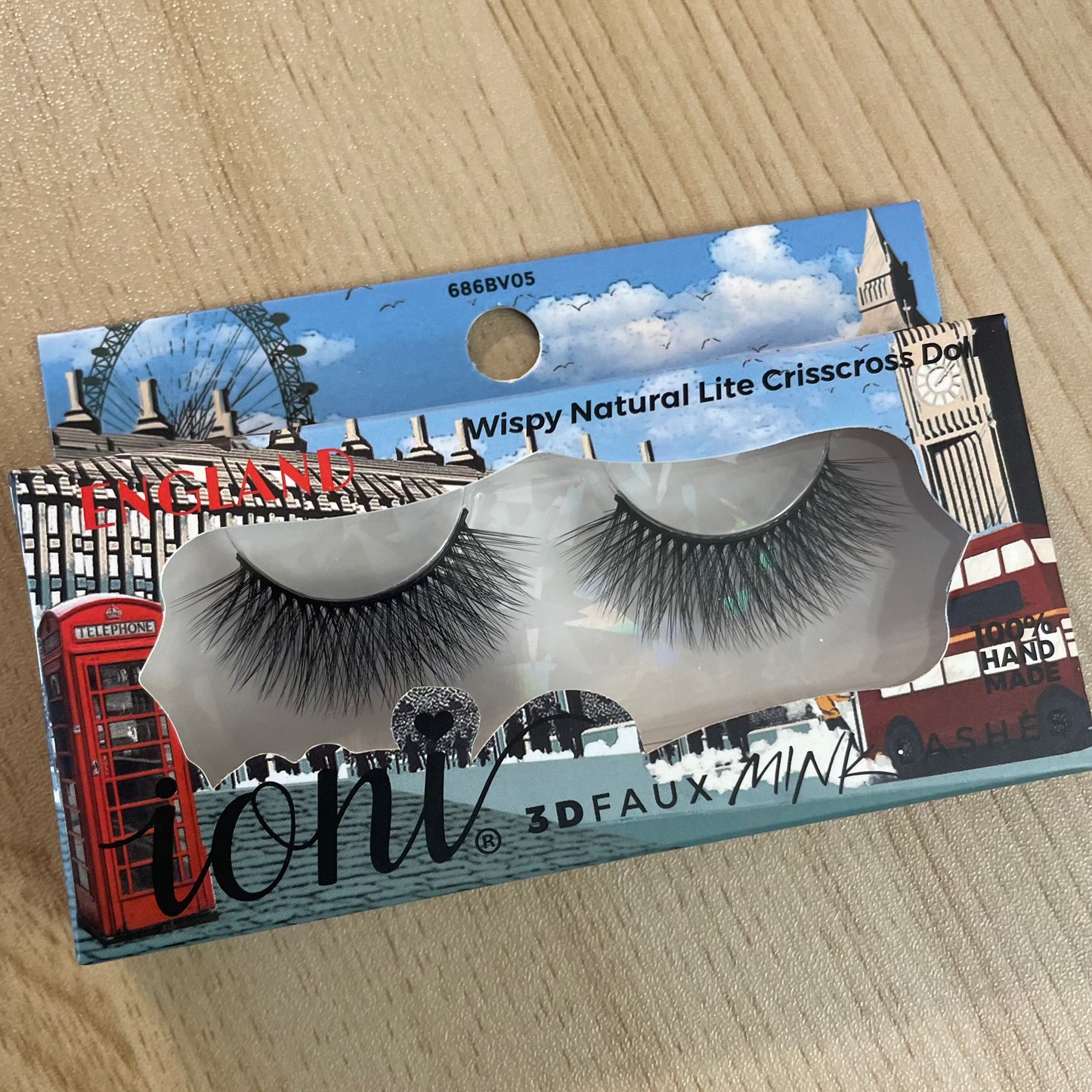 Ioni WISPY LASHES Faux Mink Eyelashes VARIOUS STYLES (1 Pair Pack)