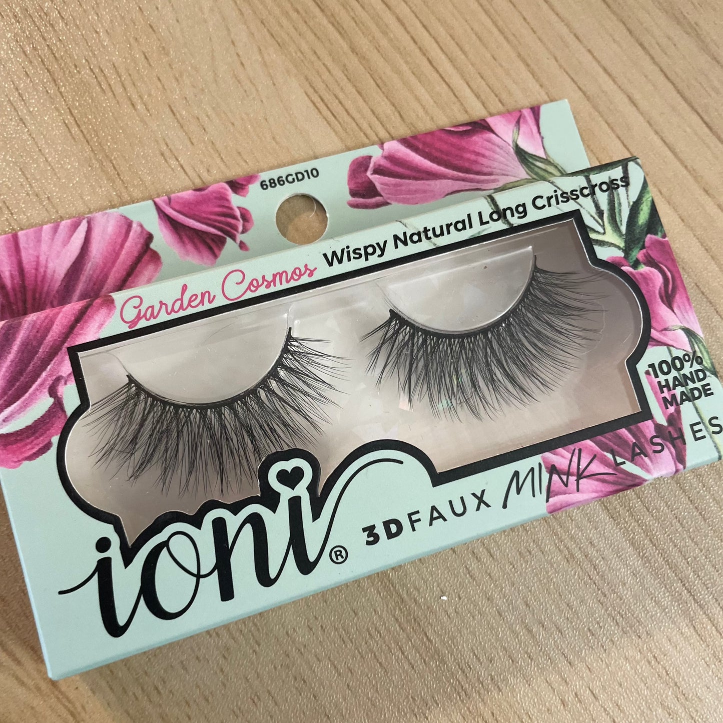 Ioni WISPY LASHES Faux Mink Eyelashes VARIOUS STYLES (1 Pair Pack)