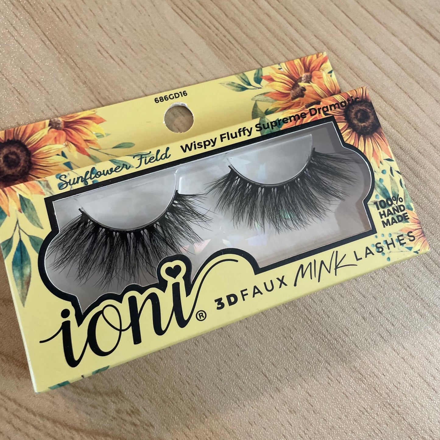 Ioni WISPY LASHES Faux Mink Eyelashes VARIOUS STYLES (1 Pair Pack)