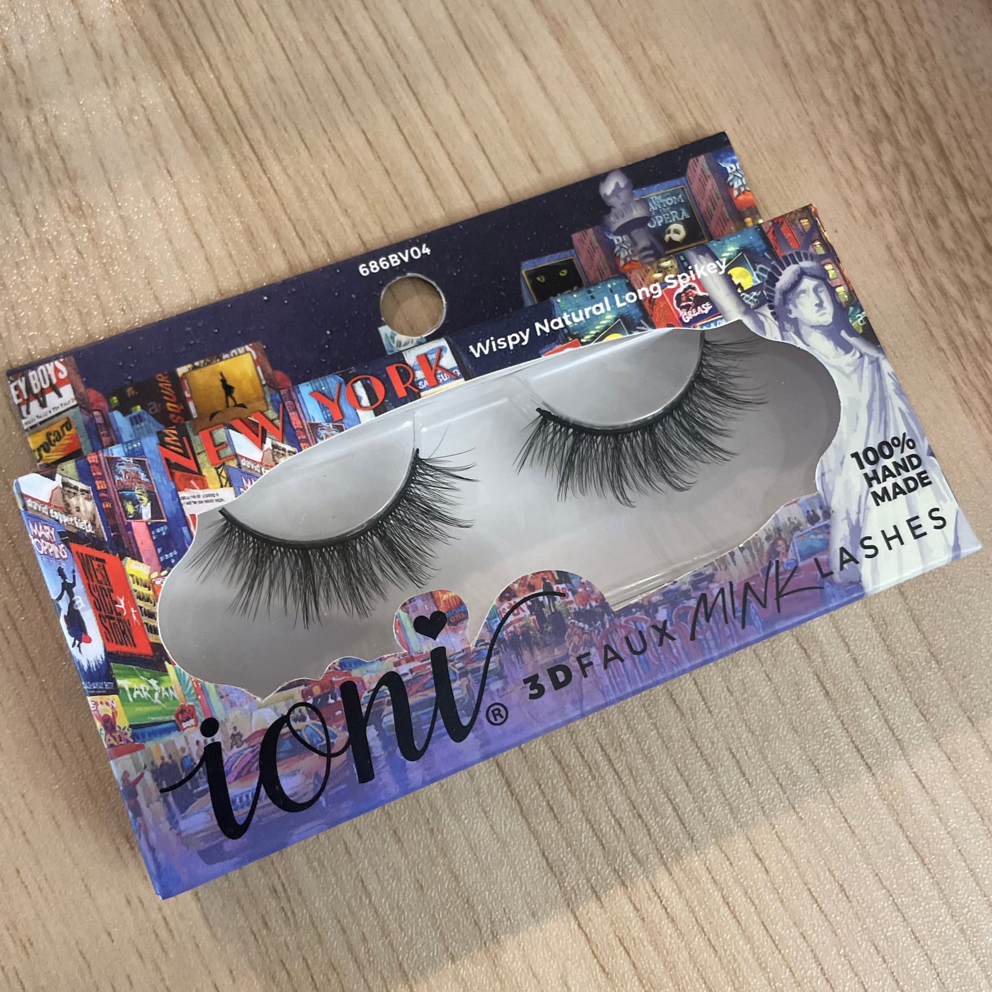 Ioni WISPY LASHES Faux Mink Eyelashes VARIOUS STYLES (1 Pair Pack(07)