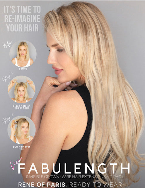 Fabulength Halo Extensions | Ready to Wear by Rene of Paris (Set of 2) NEW!