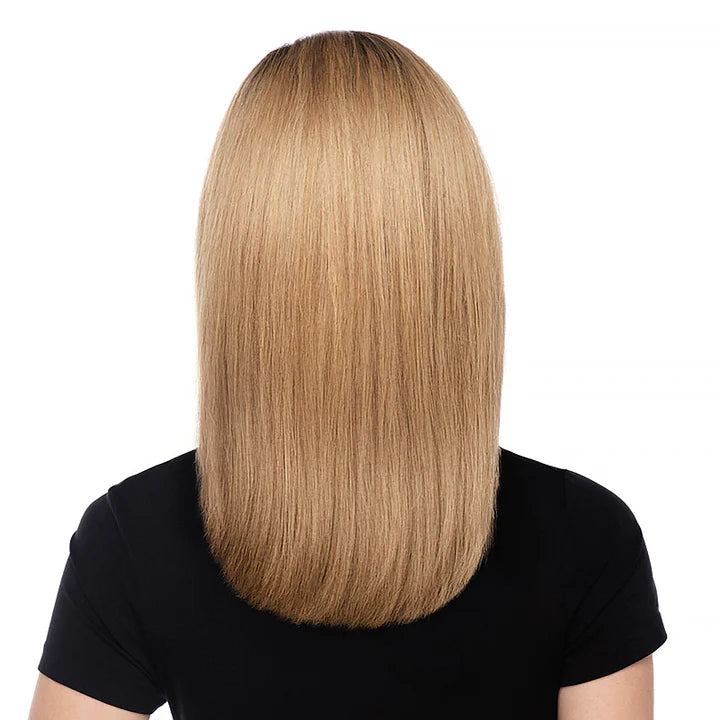 Sheer Top 14" Topper by TressAllure | Human Hair