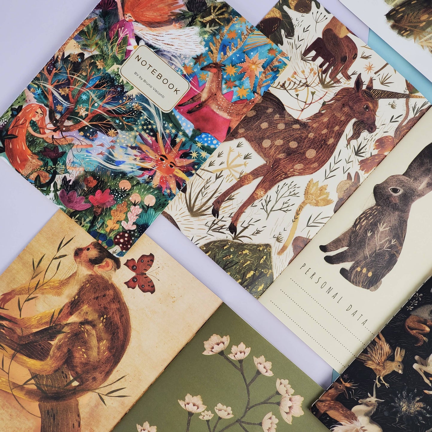 Medieval Fantasy by BV by Bruno Visconti - A5 Notebook