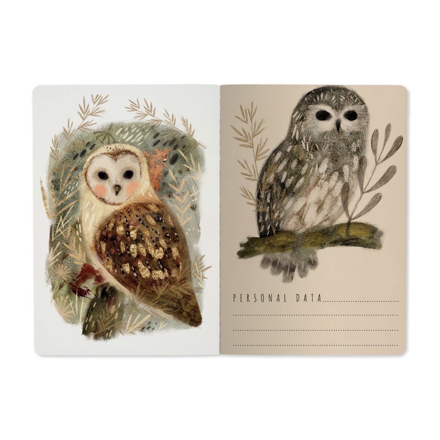 Owls Notebook by BV by Bruno Visconti