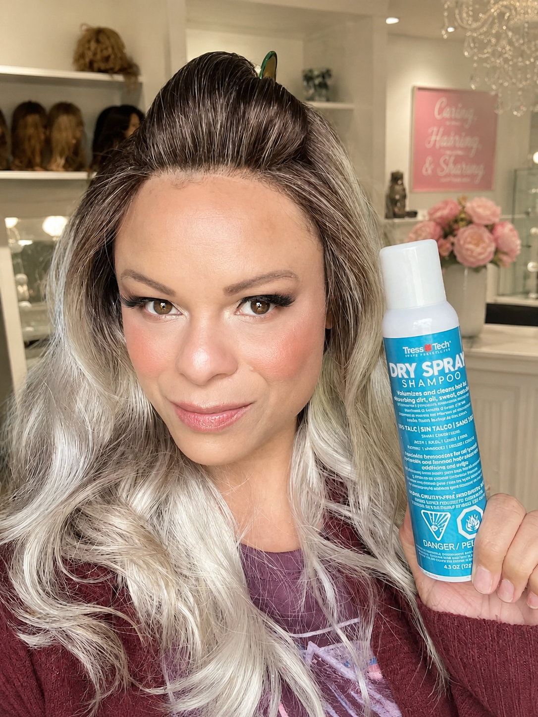 TressTech Dry Spray Shampoo by TressAllure
