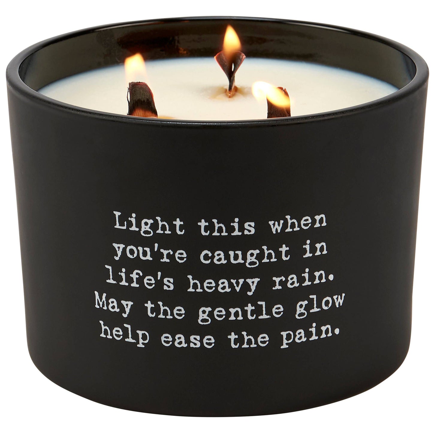 Ease The Pain Poetry Candle – Box Sign Style Collection