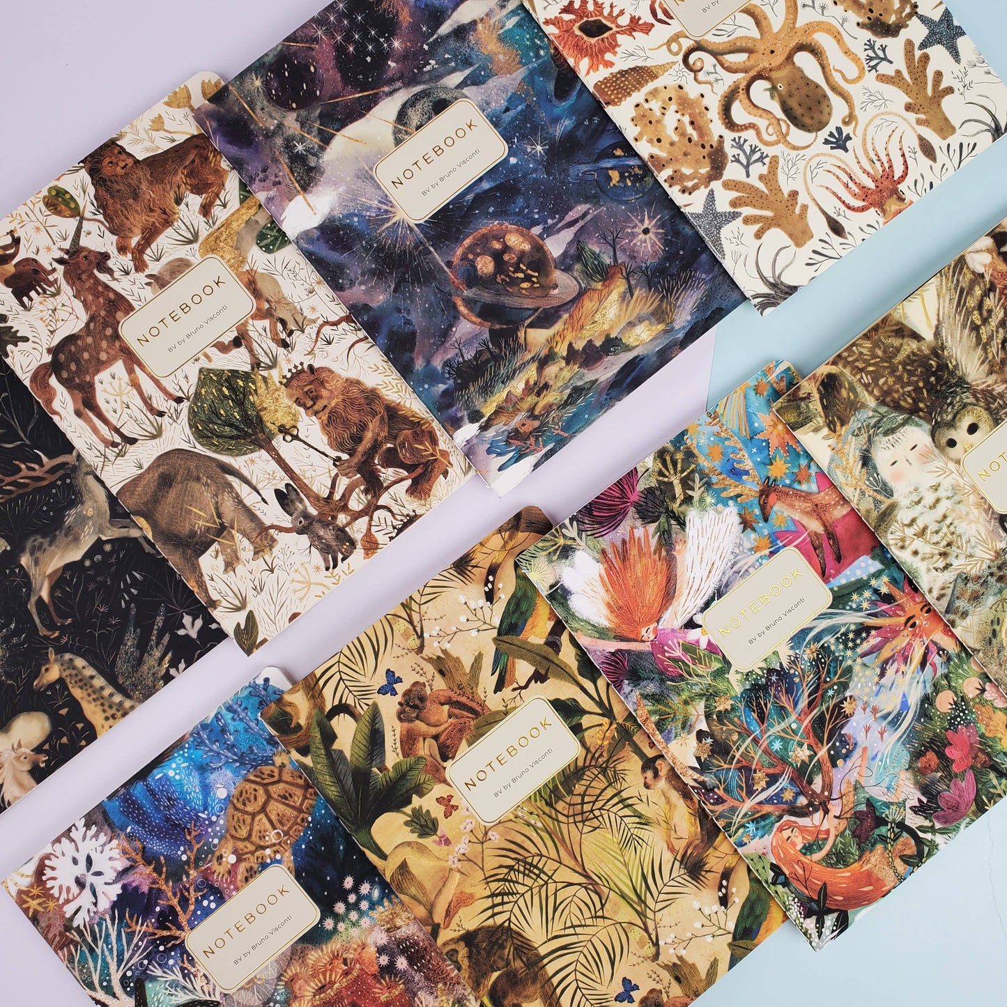 Medieval Fantasy by BV by Bruno Visconti - A5 Notebook