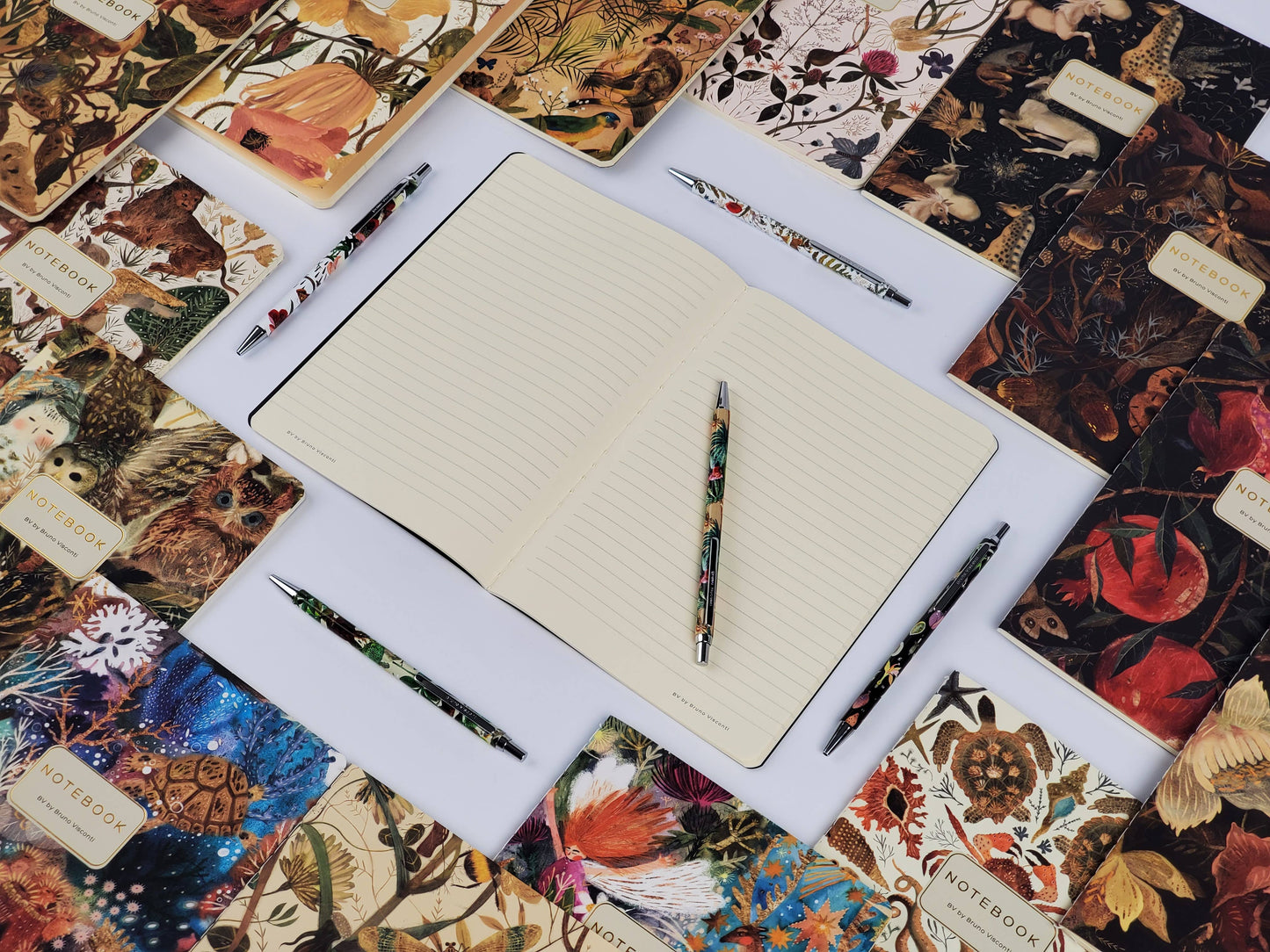 Owls Notebook by BV by Bruno Visconti