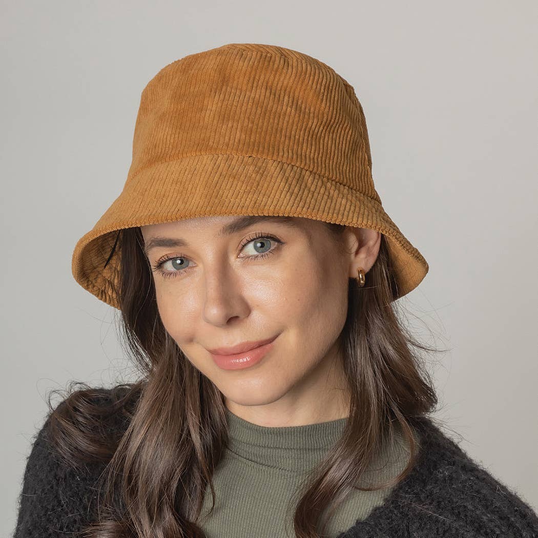 Corduroy Bucket Hat